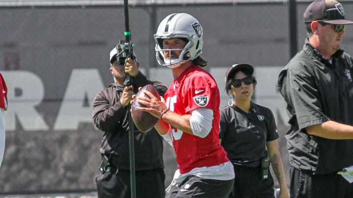 Las Vegas Raiders QB Gardner Minshew 