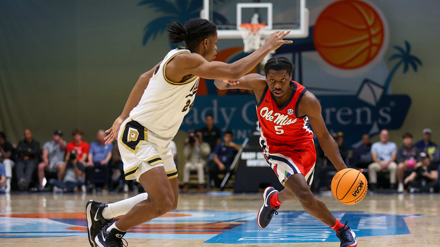 Ole Miss Men’s Basketball Falls To Purdue in 80-78 Nailbiter