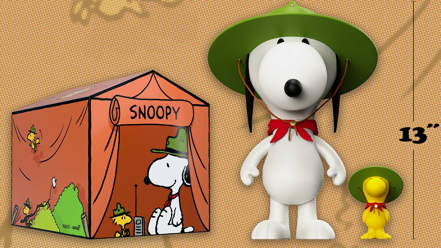 Super7 is giving us a super-sized Beagle Scout Snoopy