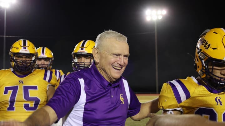 Bill Hurst of Centreville Academy (Mississippi) was voted best high school football coach in America by SBLive/SI readers.