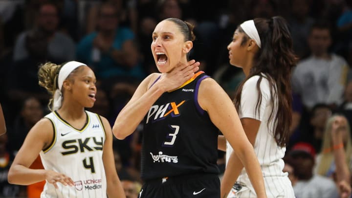 Phoenix Mercury guard Diana Taurasi.