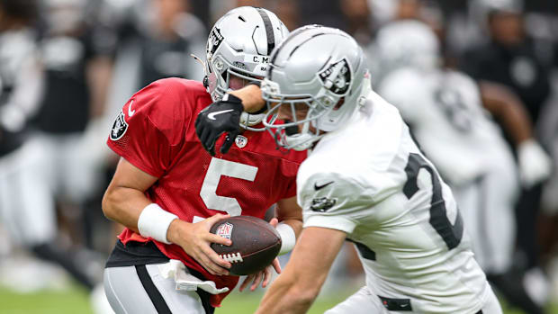 Las Vegas Raiders QB Cam Miller Las Vegas Raiders QB Cam Miller