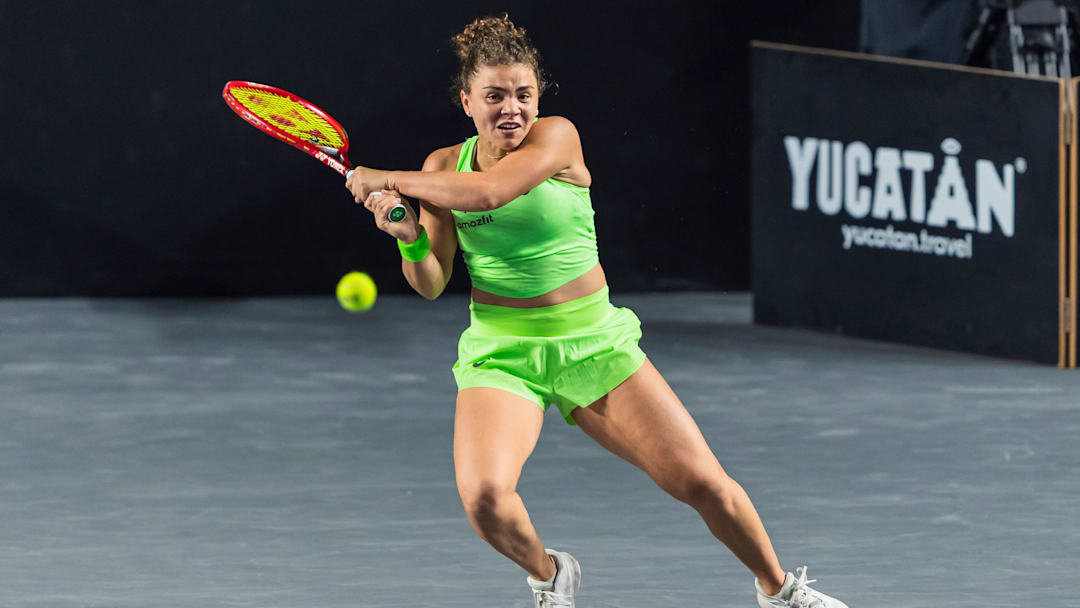 Paolini, durante su partido ante Boulter