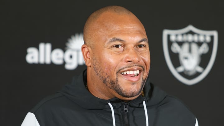 Las Vegas Raiders Coach Antonio Pierce