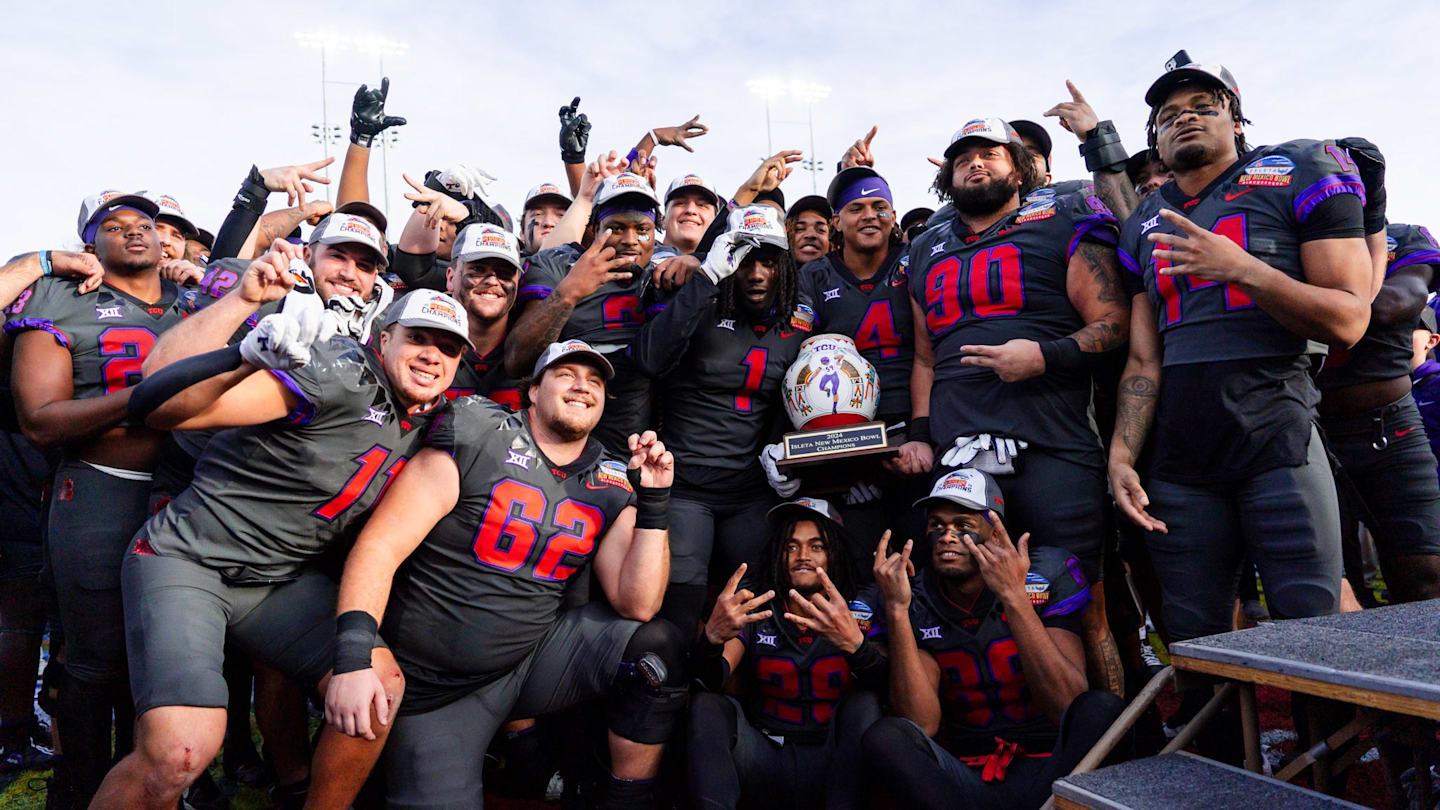 TCU Football Dominates Louisiana in New Mexico Bowl