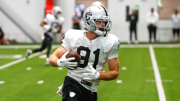 Las Vegas Raiders WR Alex Bachman