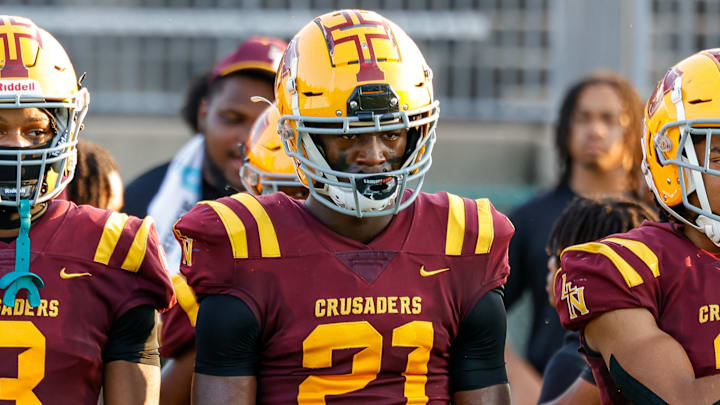 Lutheran North safety Karvon Jefferson