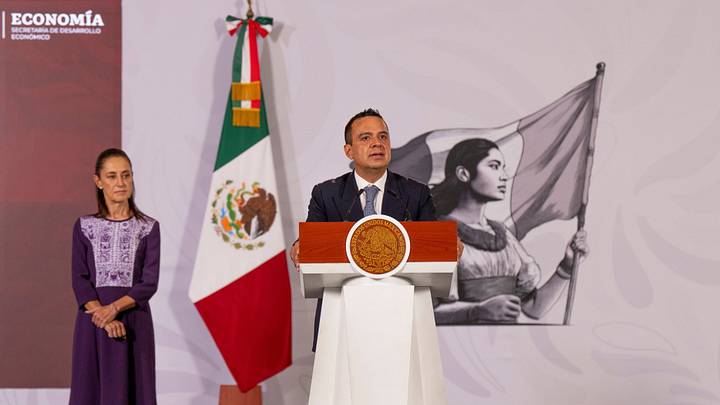 Víctor Velázquez participó este miércoles en la conferencia matutina de Claudia Sheinbaum. Víctor Velázquez participó este miércoles en la conferencia matutina de Claudia Sheinbaum.