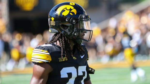 Iowa CB Jermari Harris (Photo: Rob Howe/HN) 