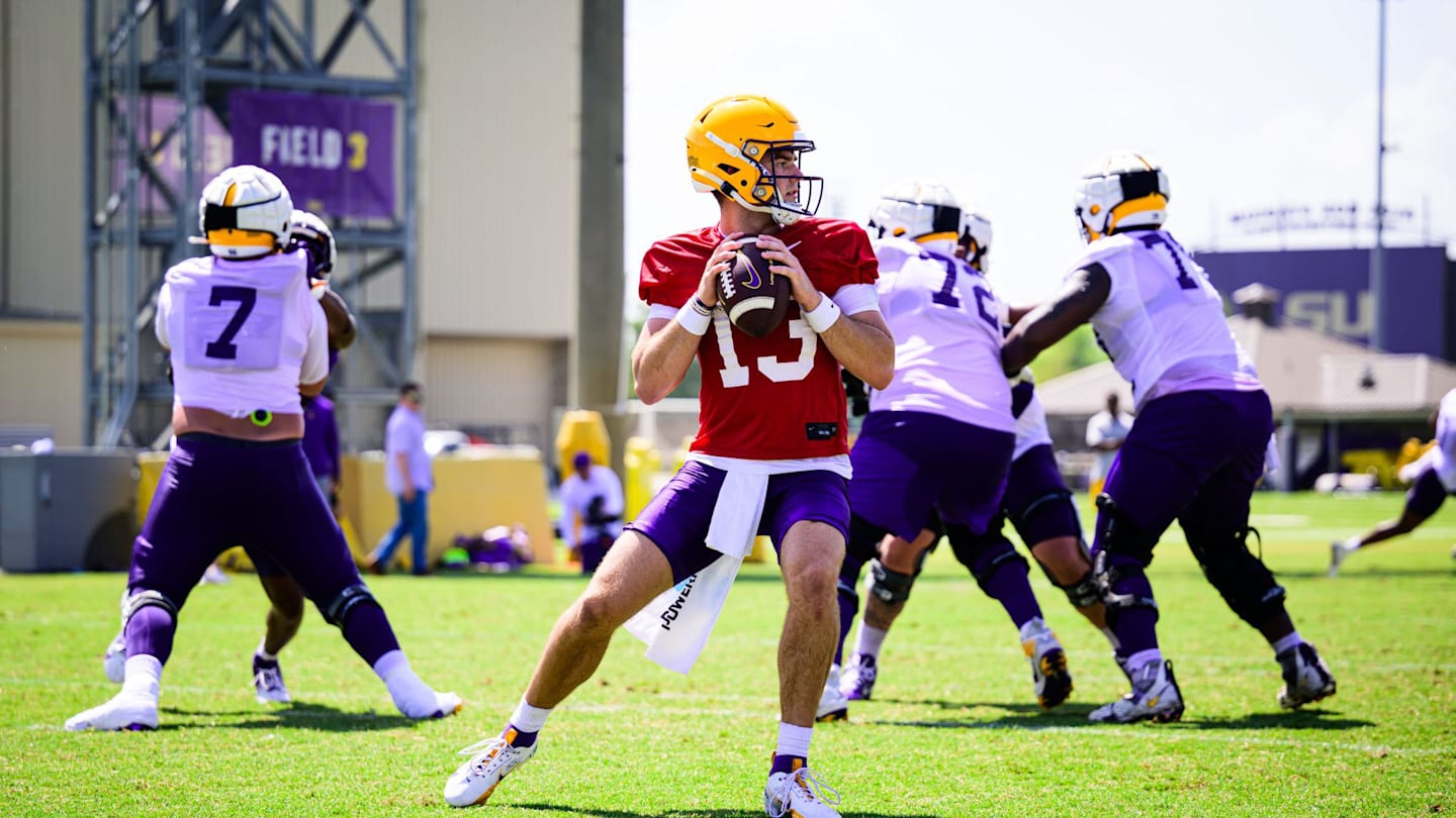 LSU Quarterback Garrett Nussmeier Inks Massive NIL Deal Ahead of 2024