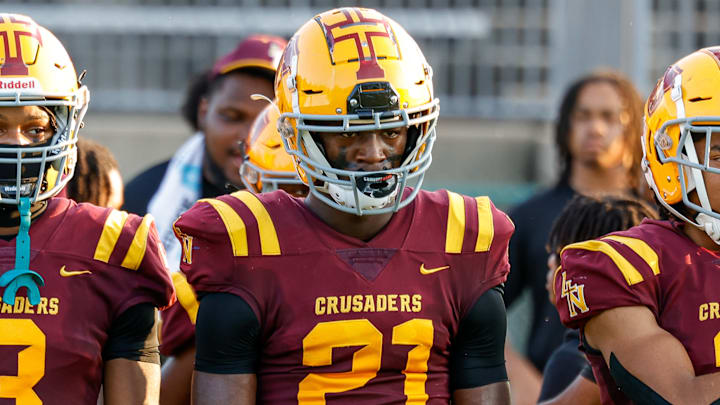 Lutheran North safety Karvon Jefferson