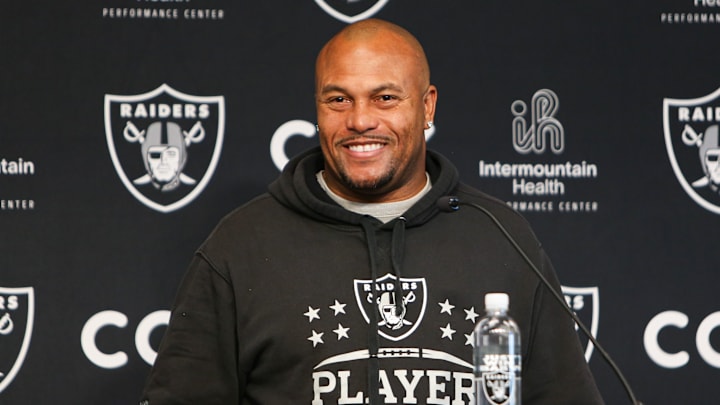 Las Vegas Raiders Coach Antonio Pierce