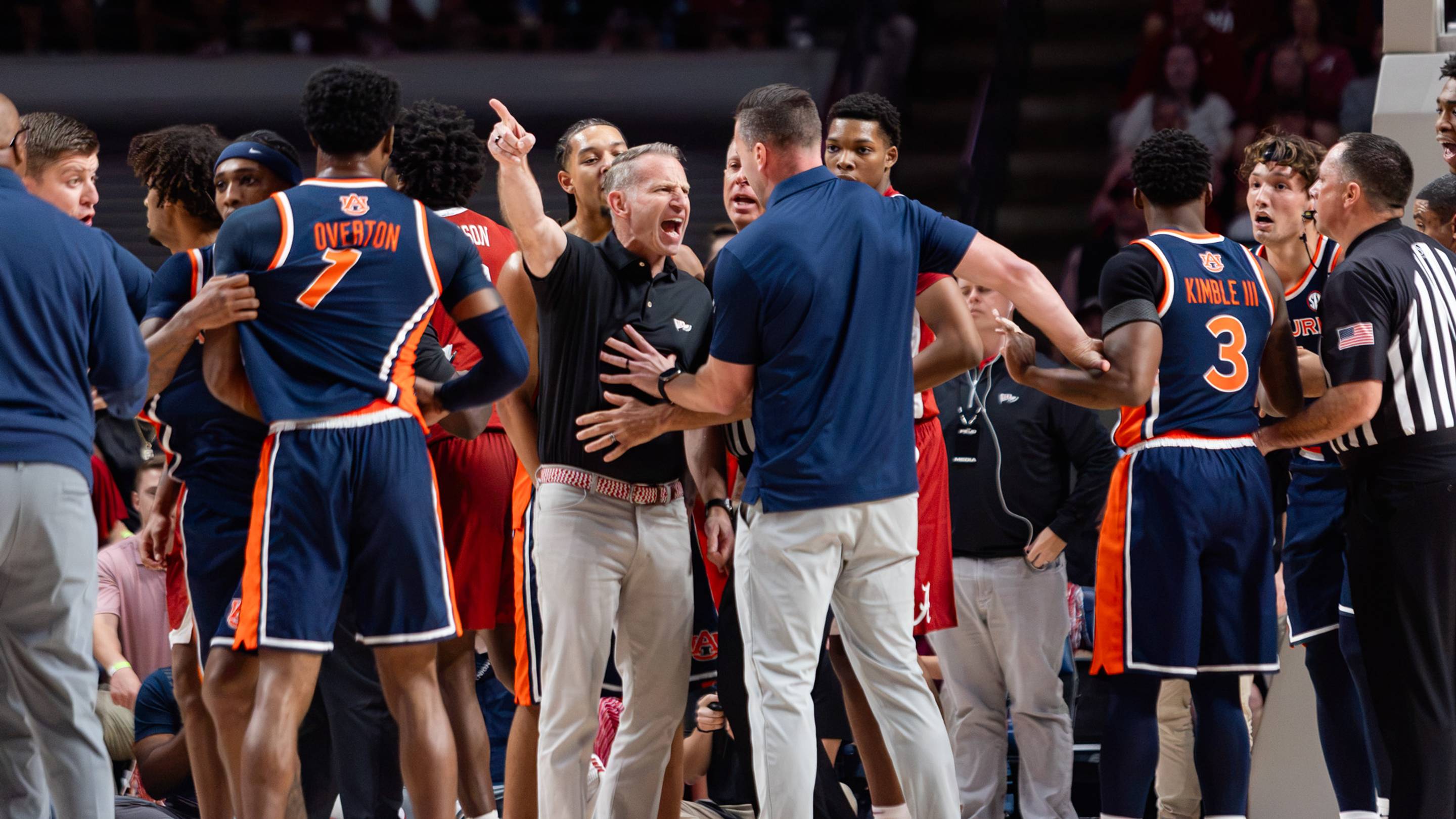 Alabama, Auburn Speak on the Multiple Skirmishes from Exhibition