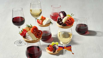 Charcuterie drink toppers