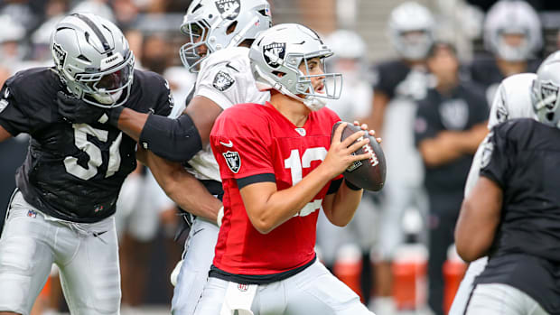 Las Vegas Raiders QB Aidan O'Connell Las Vegas Raiders QB Aidan O'Connell
