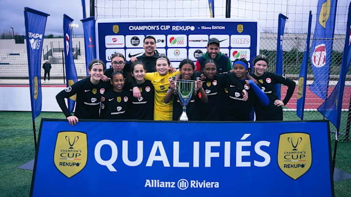 Les U13 féminines d'Aubagne seront présentes à l'Allianz Riviera.