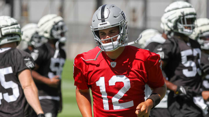 Las Vegas Raiders QB Aidan O'Connell