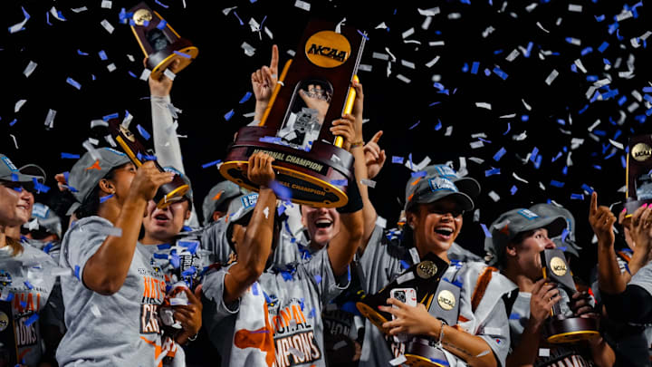 The final game between the Texas Longhorns and Texas Tech Red Raiders was the most-watched college softball game ever to air on ESPN. The final game between the Texas Longhorns and Texas Tech Red Raiders was the most-watched college softball game ever to air on ESPN.