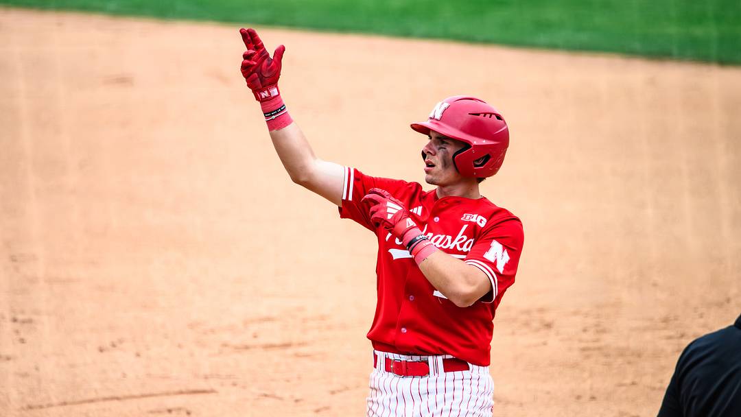 Drew Grego tied a school record with three doubles in Tuesday's win over Creighton to complete the season sweep of the Bluejays. Drew Grego tied a school record with three doubles in Tuesday's win over Creighton to complete the season sweep of the Bluejays.