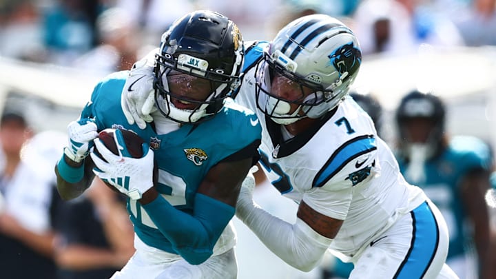 Carolina Panthers safety Tre'von Moehrig