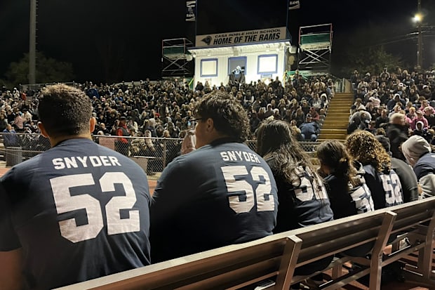 high school football photo; wake, California
