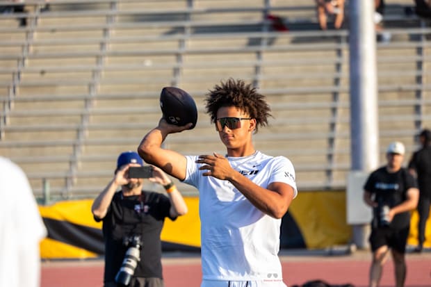 Texas Longhorn QB Commit Dia Bell at the Elite 11 Finals
