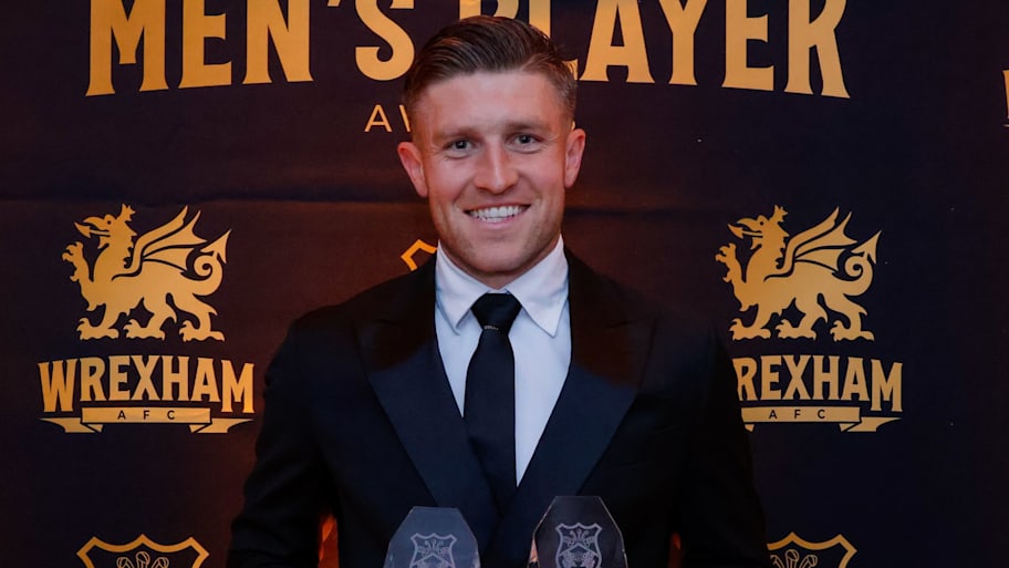 Josh Windass was named Wrexham Player of the Season for the 2025/26 campaign.