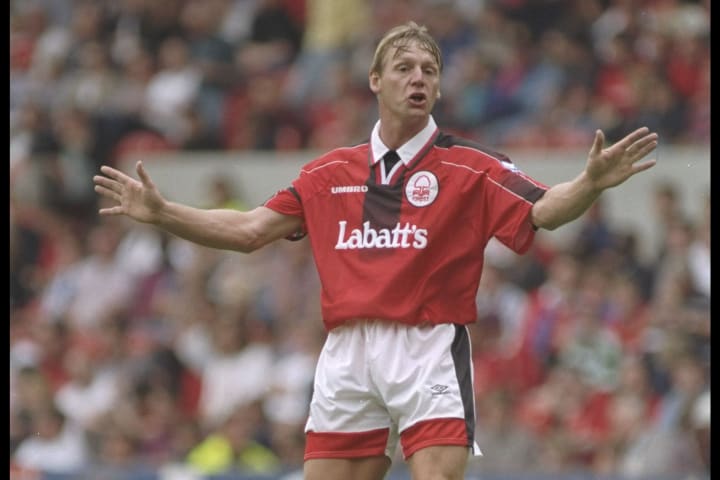 Stuart Pearce of Nottingham Forest