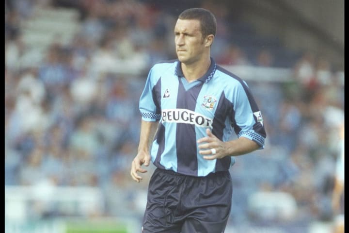 Liam Daish of Coventry in action