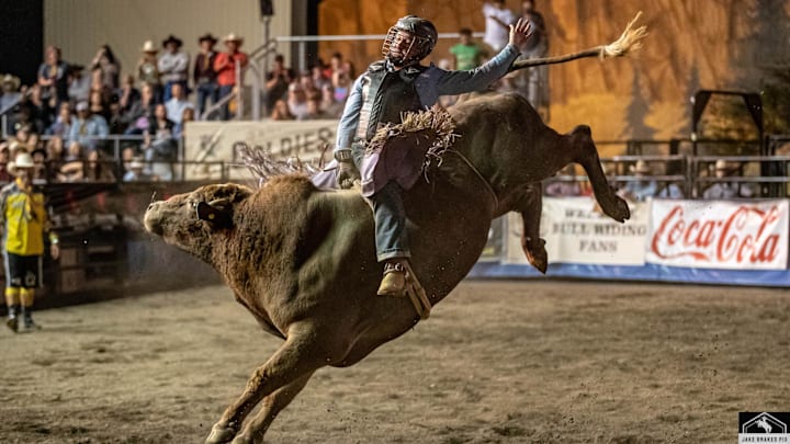 Trey Benton III riding Prime Time for 90.5 points