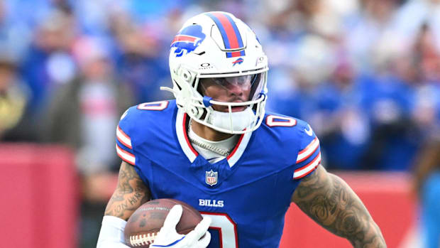 Keon Coleman could become a breakout fantasy player in 2025. 