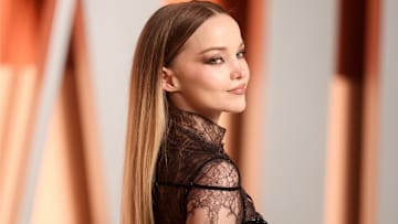 Dove Cameron attends the 2025 Vanity Fair Oscar Party in Beverly Hills, California in March 2025.