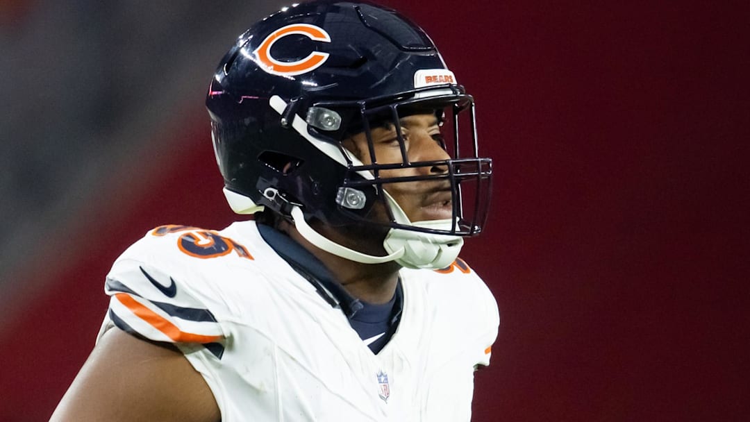 Nov 3, 2024; Glendale, Arizona, USA; Former Chicago Bears defensive end DeMarcus Walker (95) against the Arizona Cardinals at State Farm Stadium.