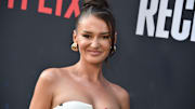 Kristin Juszczyk at Netflix's "Receiver" premiere held at the Tudum Theater on July 9, 2024 in Los Angeles, California.