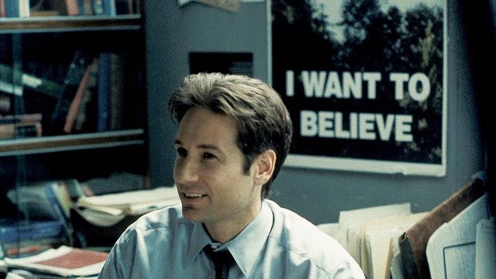 Mulder of FOX's "The X-Files" 