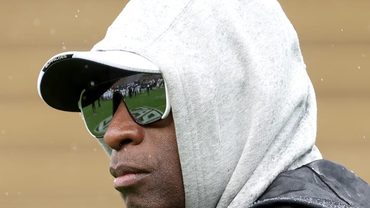 Deion Sanders revealed to 247Sports' Carl Reed Jr. that he's been sleeping in his office during Colorado's fall camp