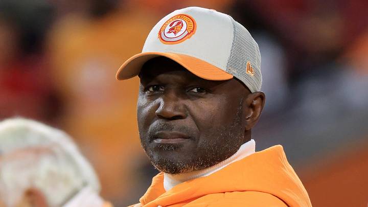 Tampa Bay Buccaneers head coach Todd Bowles had some angry comments about his team after Week 15's loss to the Falcons. Mandatory Credit: Kim Klement Neitzel-Imagn Images