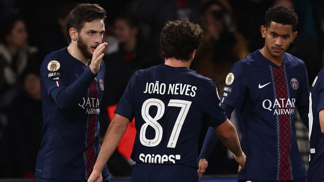 Le PSG tranquille vainqueur face à Rennes lors de la 15è journée de Ligue 1 Le PSG tranquille vainqueur face à Rennes lors de la 15è journée de Ligue 1