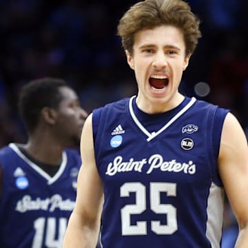 St. Peter's is one of three double-digit seeds to reach the Elite Eight. 