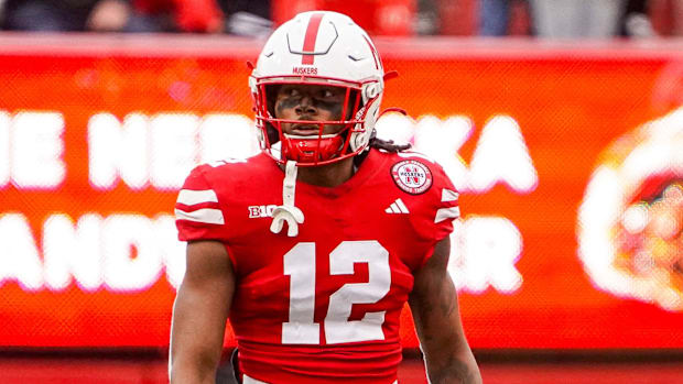Nebraska Cornhuskers defensive back Omar Brown (12) during the third quarter against the Maryland Terrapins