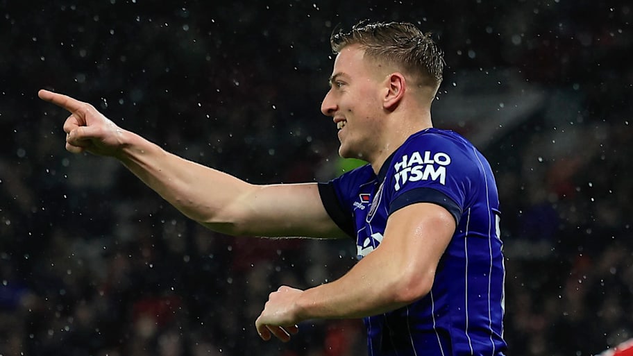 Liam Delap is the only Ipswich player in double digits for goals this season. | IMAGO/Pro Sports Images