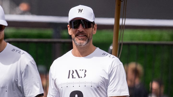 Aaron Rodgers RX3 Celebrity Charity Flag Football