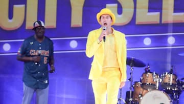 Jesse Cole announces former World Series Champion Ryan Howard as the primetime coach for the new Indianapolis Clowns during the Banana Ball City Selection Show on Thursday, October 9, 2025 at Historic Grayson Stadium.