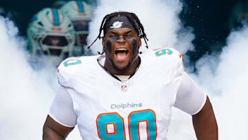 Miami Dolphins defensive tackle Kenneth Grant