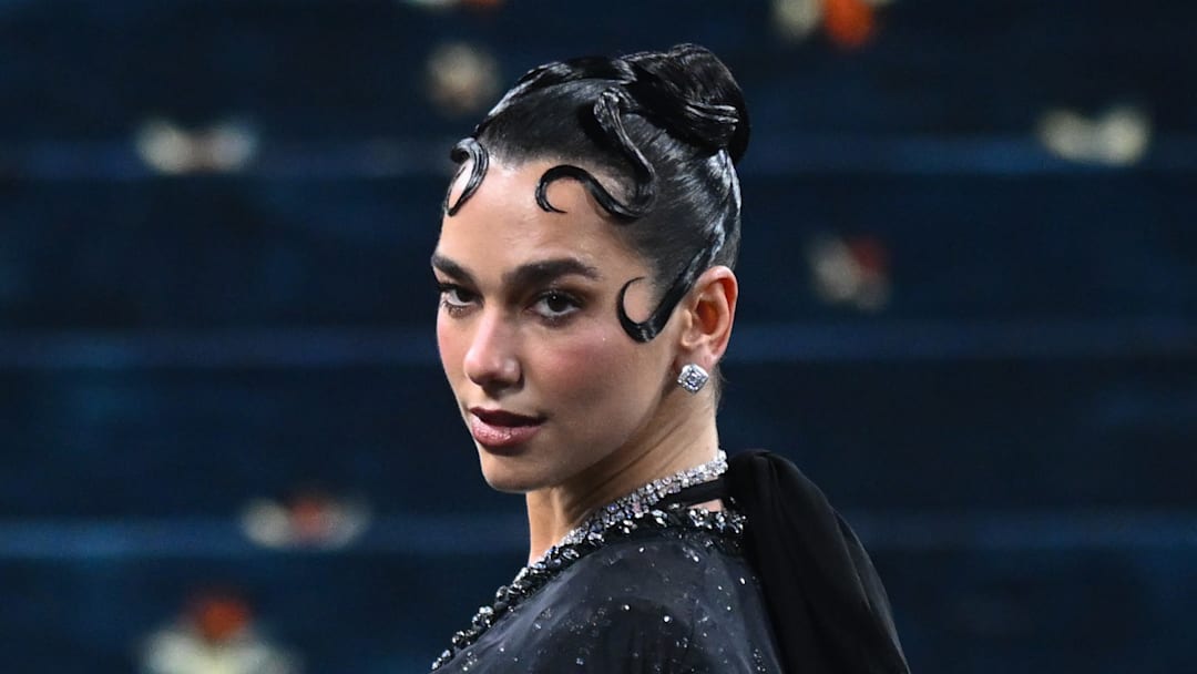 Dua Lipa attends the 2025 Met Gala