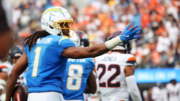 Los Angeles Chargers wide receiver Quentin Johnston 