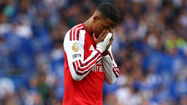 Ezri Konsa suffered his first loss for Arsenal. Ezri Konsa suffered his first loss for Arsenal.