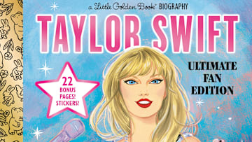 Taylor Swift Ultimate Fan Edition: A Little Golden Book Biography by Wendy Loggia and Illustrated by Elisa Chavarri. Image Credit to Little Golden Book. 