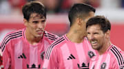 Lionel Messi (right) and Inter Miami look to win their second Leagues Cup in three years.