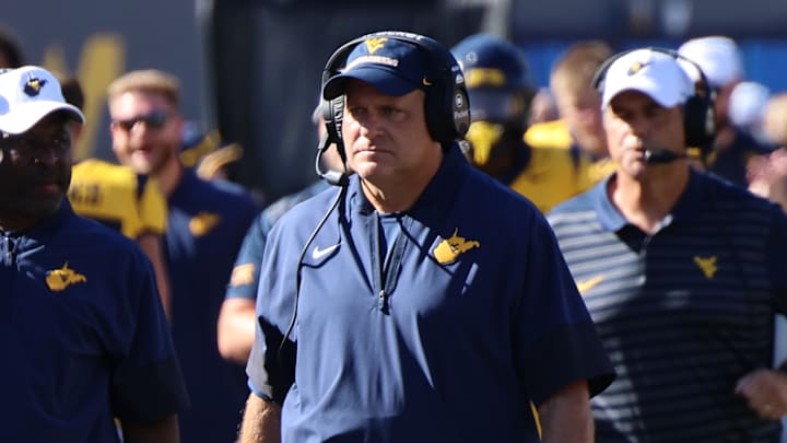 West Virginia University head coach Rich Rodriguez West Virginia University head coach Rich Rodriguez
